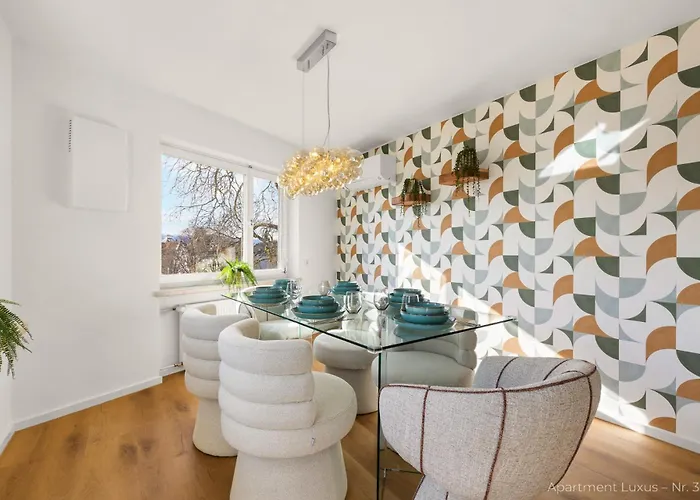 Сasa de vacaciones City-appartment Am Mühlbach -kurpark Bad Aibling